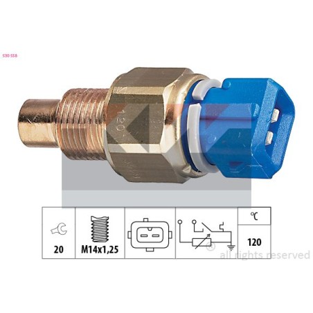 Sensor, coolant temperature KW 530558