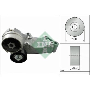 Belt Tensioner, V-ribbed belt INA 534014610