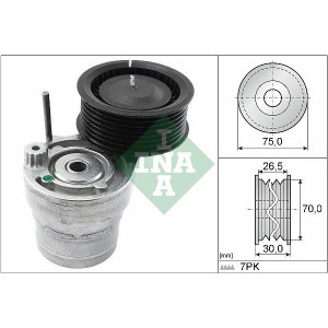 Belt Tensioner, V-ribbed belt INA 534060310