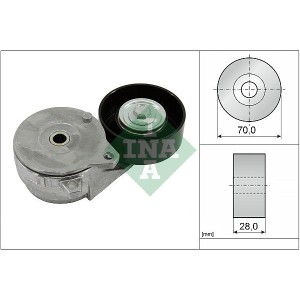 Belt Tensioner, V-ribbed belt INA 534081310