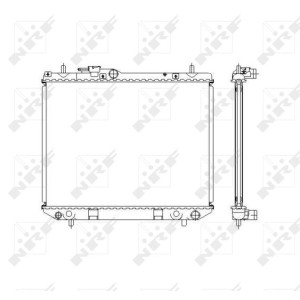 Radiator, engine cooling NRF 53536
