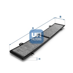 Φίλτρο, αέρας εσωτερικού χώρου UFI 54.154.00