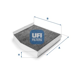 Φίλτρο, αέρας εσωτερικού χώρου UFI 54.236.00
