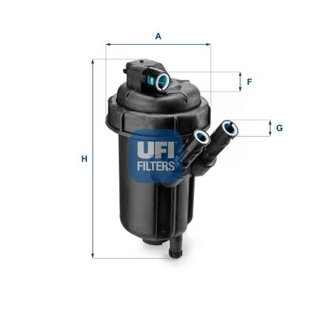 Φίλτρο καυσίμου UFI 55.116.00