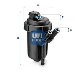 Φίλτρο καυσίμου UFI 55.116.00