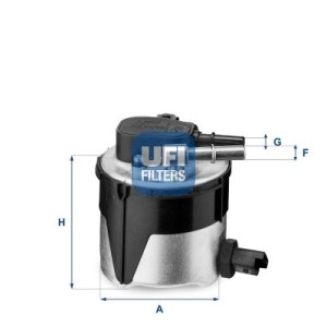 Φίλτρο καυσίμου UFI 55.170.00