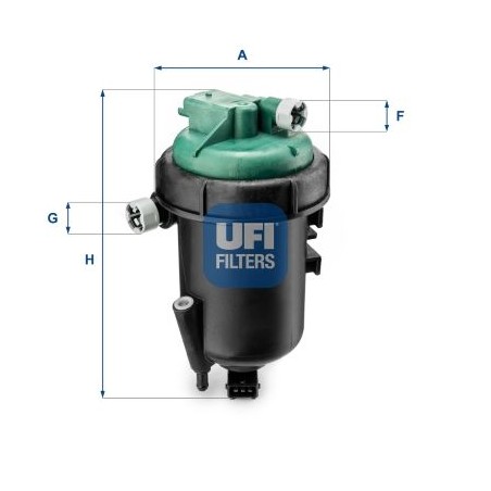 Φίλτρο καυσίμου UFI 55.175.00