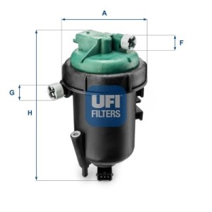 Φίλτρο καυσίμου UFI 55.175.00