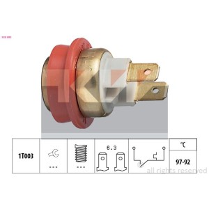 Temperature Switch, radiator fan KW 550093