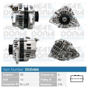 Alternator MEAT & DORIA 5535466