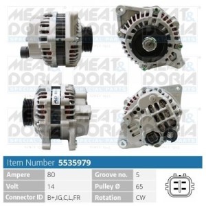 Alternator MEAT & DORIA 5535979