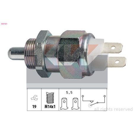 Διακόπτης, φώτα όπισθεν KW 560021