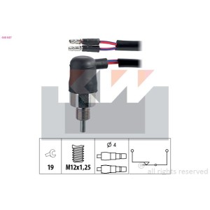 Switch, reverse light KW 560047