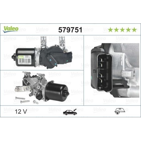 Μοτέρ υαλοκαθαριστήρα VALEO 579751