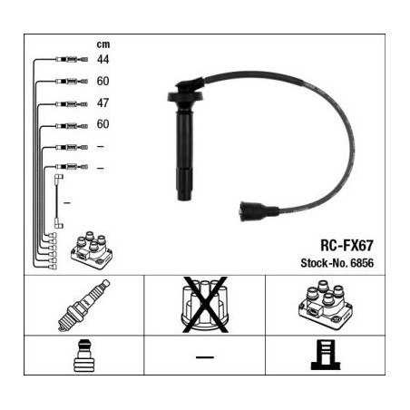 Ignition Cable Kit NGK 6856