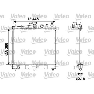 Radiator, engine cooling VALEO 734246