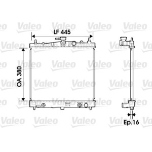 Radiator, engine cooling VALEO 734247