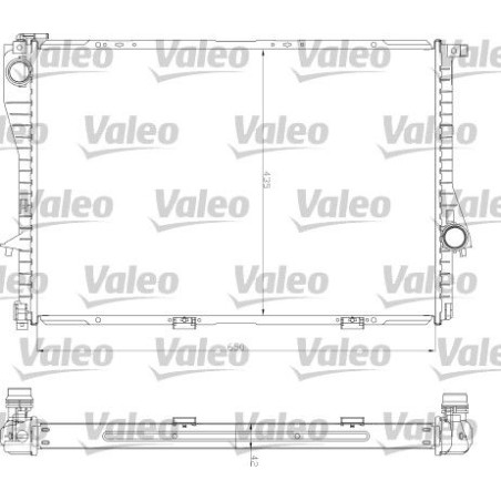 Ψυγείο, ψύξη κινητήρα VALEO 734277