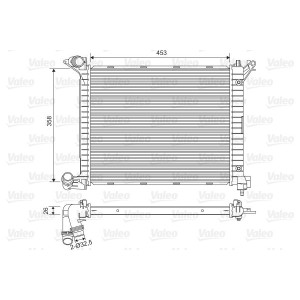 Radiator, engine cooling VALEO 734329