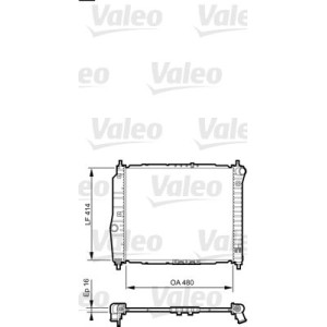 Ψυγείο, ψύξη κινητήρα VALEO 735157