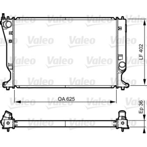Ψυγείο, ψύξη κινητήρα VALEO 735572