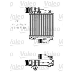 Charge Air Cooler VALEO 818290