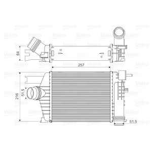 Charge Air Cooler VALEO 818343