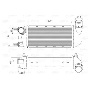 Charge Air Cooler VALEO 818582