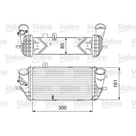 Ψυγείο αέρα υπερπλήρωσης VALEO 818637