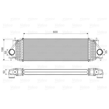 Charge Air Cooler VALEO 818662